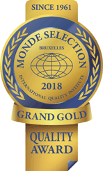 Monde Selection Gold Award and Best Gold Award