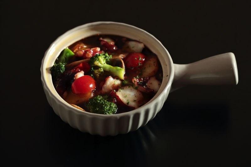 タコのアヒージョ